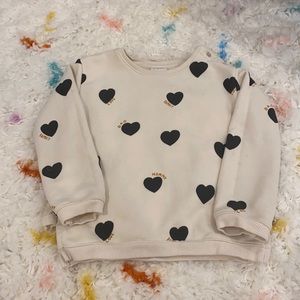 Zara Heart Sweatshirt 4/5
